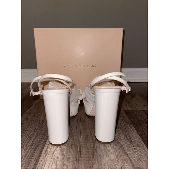 Loeffler Randal Natalia Pearl Platform Bow Heel - Picture 10 of 15